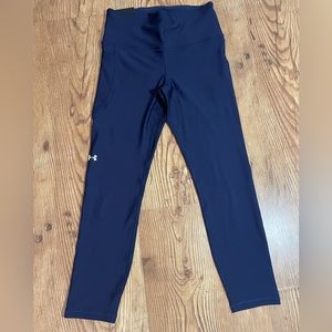Blue Under Armour compression leggings